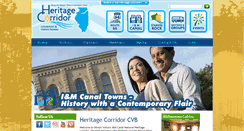 Desktop Screenshot of heritagecorridorcvb.com